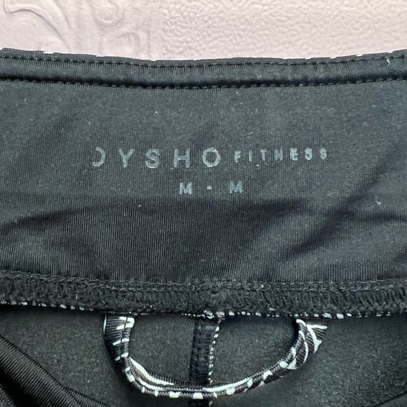 OYSHO leggings black and white patterned leggings zip pocket rear waist.… - Picture 7 of 8